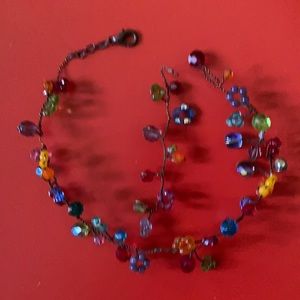 Italian beaded necklace